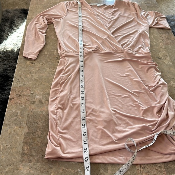 Lovers and Friends LOVE HAPPY DRESS, Pink Mauve, Revolve Bodycon Mini, small - Picture 13 of 14